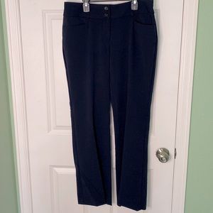 Alfani business casual pant, dark blue/black, size 6P